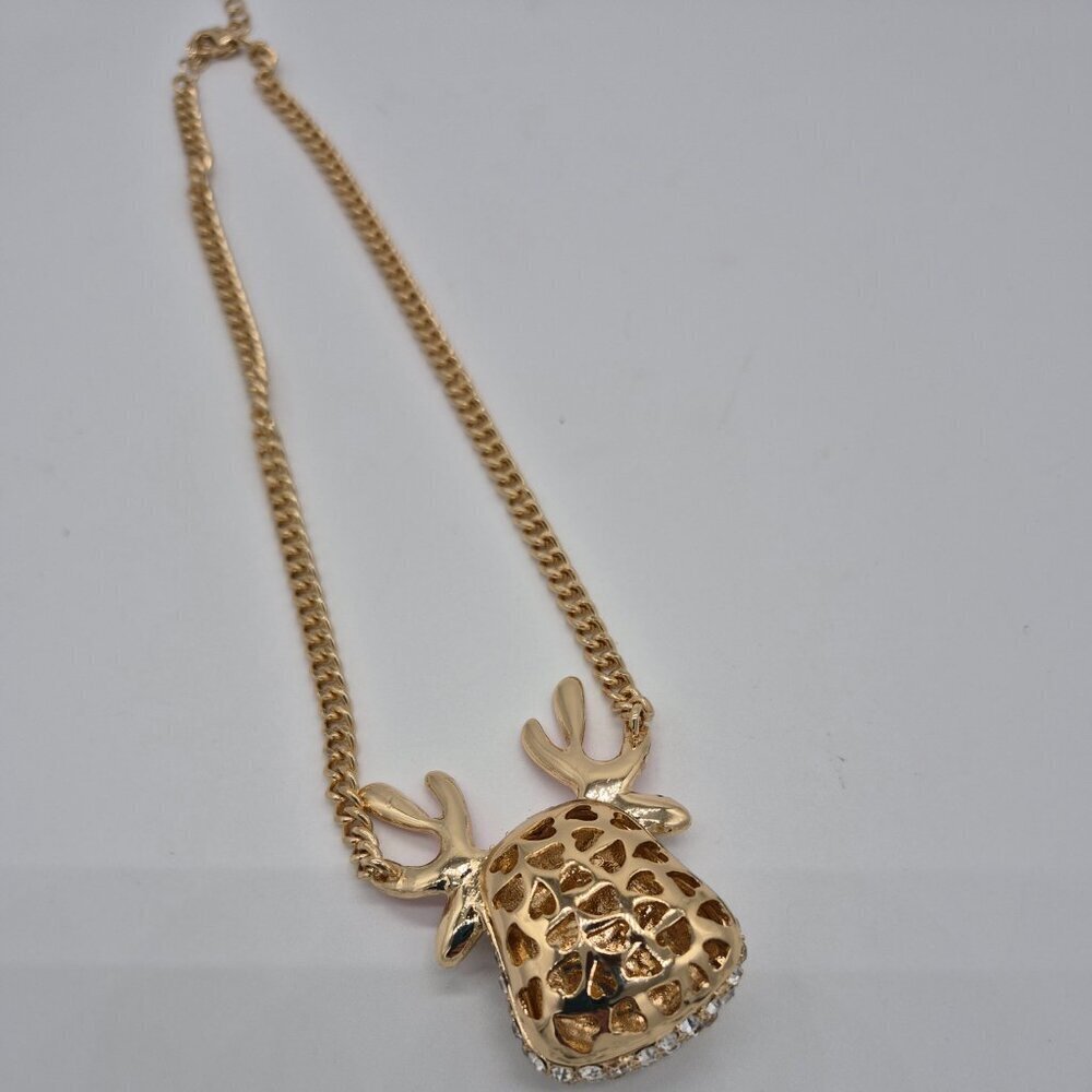 Betsey Johnson Reindeer Necklace - Picture 4 of 4